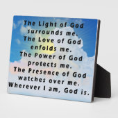Prayer for Protection Fotoplaat (Zijkant)
