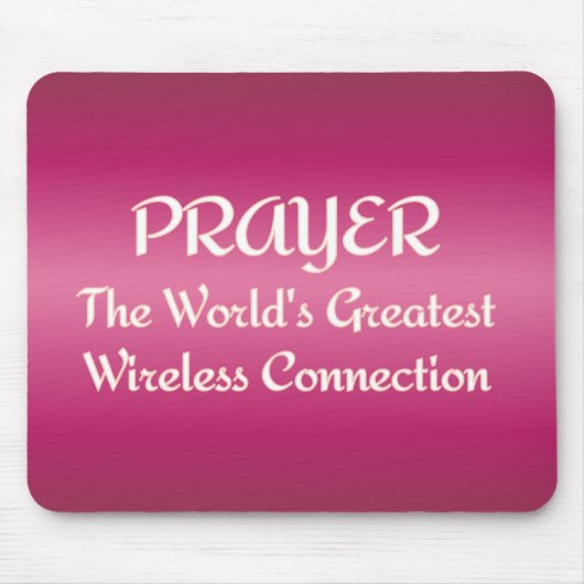PRAYER - Greatest Wireless Connection Mousepad Muismat (Voorkant)