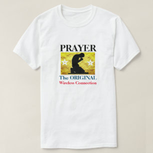 Prayer - het originele draadloze verbindingsgeld t-shirt