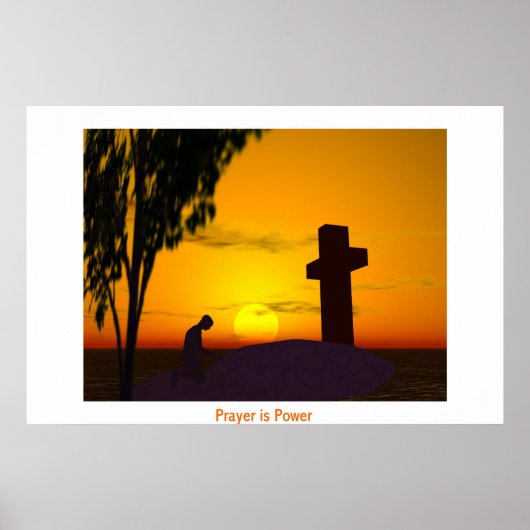 Prayer is Power Poster (Voorkant)