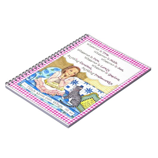 Prayer Journal Whatever Is  (Côté gauche)