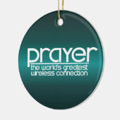 PRAYER KERAMISCH ORNAMENT (Links)