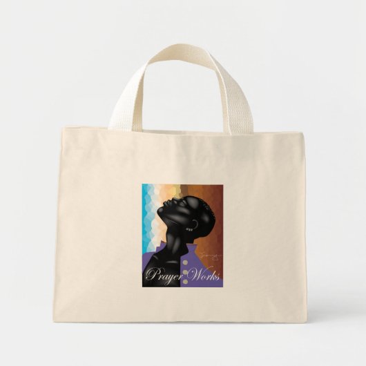 Prayer Mini Tote Bag (Voorkant)