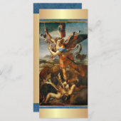 Prayer naar Saint Michael the Archangel (Voorkant / Achterkant)