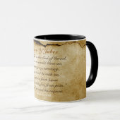 Prayer of Jabez, Bijbelverse, 1 Chronicles 4:10 Mok (Voorkant rechts)