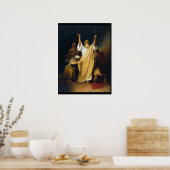 Prayer of Moses, fijn kunstschilderij, Poster (Keuken)