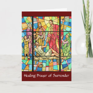 Prayer of Surrender Card