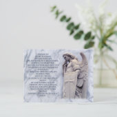 PRAYER OM MICHAEL DE ARCHANGEL TE SAINT BRIEFKAART (Staand voorkant)