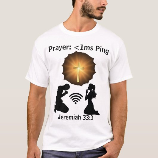 Prayer Ping T-shirt (Voorkant)