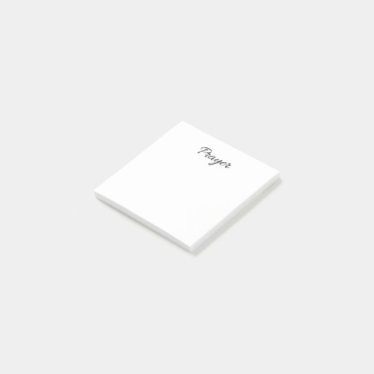 Prayer Post-it Notes (Schuin)