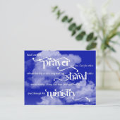 Prayer Shawl Ministry Post Card Briefkaart (Staand voorkant)
