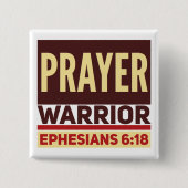 Prayer Square Button (Voorkant)