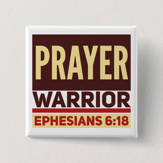 Prayer Square Button (Voorkant)