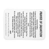 PRAYER VAN DE SALVATIE MAGNEET (Horizontaal)