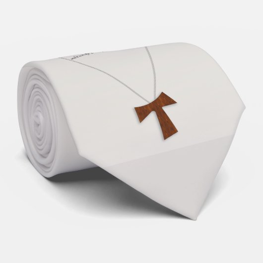 Prayer van Saint Francis Stropdas (Opgerold)