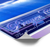 Prayer verandert dingen poster (Hoek)