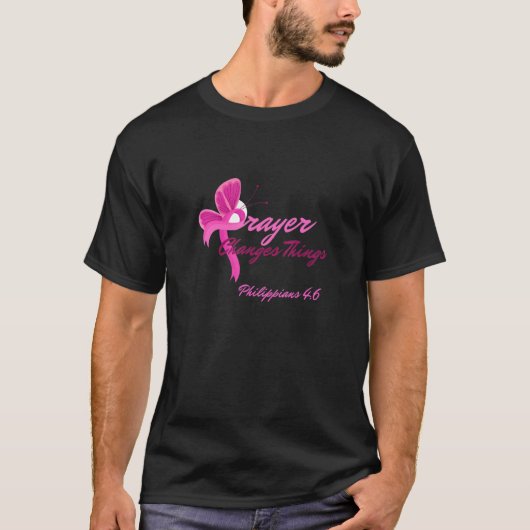 Prayer verandert dingen t-shirt (Voorkant)