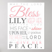 PRAYER VOOR BABY GIRL POSTER (Voorkant)