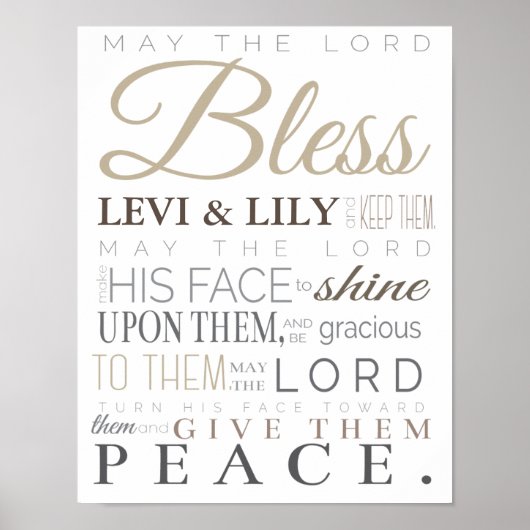 PRAYER VOOR BABY TWINS POSTER (Voorkant)