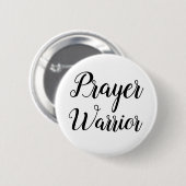 Prayer Warrior Button (Voorkant /achterkant)