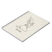 Prayer Warrior Design & Customize Naam Notitieboek (Linkerzijde)