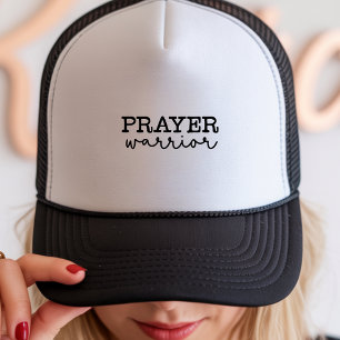 Prayer Warrior Faith Trucker Hat Pet