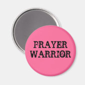 PRAYER WARRIOR Magnet (Recto/Verso)