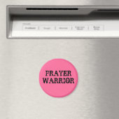 PRAYER WARRIOR Magnet (In Situ (Lave-vaisselle))