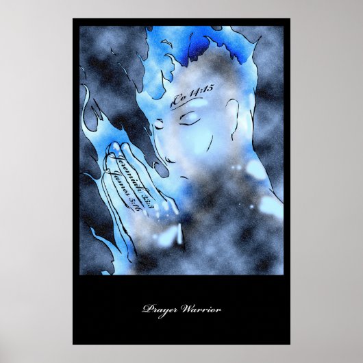 Prayer Warrior Poster (Voorkant)