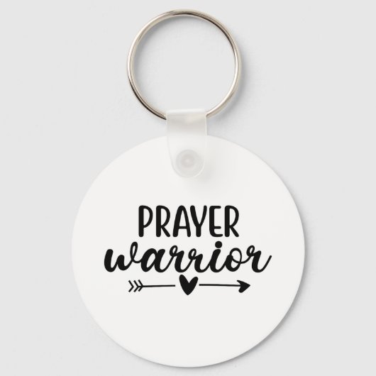 Prayer Warrior Sleutelhanger (Voorkant)
