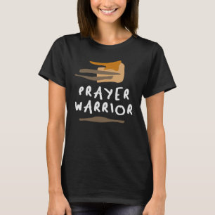 Prayer Warrior - Sterk en bekrachtigend Christelij T-shirt