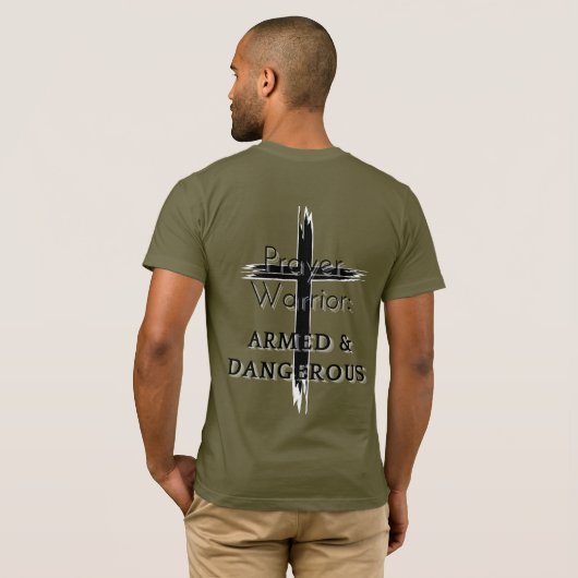 Prayer Warrior T-shirt (Achterkant volledig)
