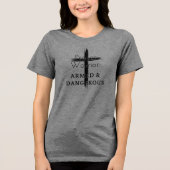 Prayer Warrior Tri-Blend Shirt (Voorkant)