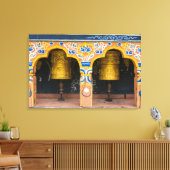 Prayer Wheels Canvas Afdruk (Insitu (Woonkamer))