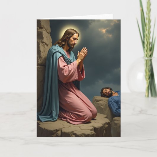 Prayerful Reflection Art Card Kaart (Voorkant)