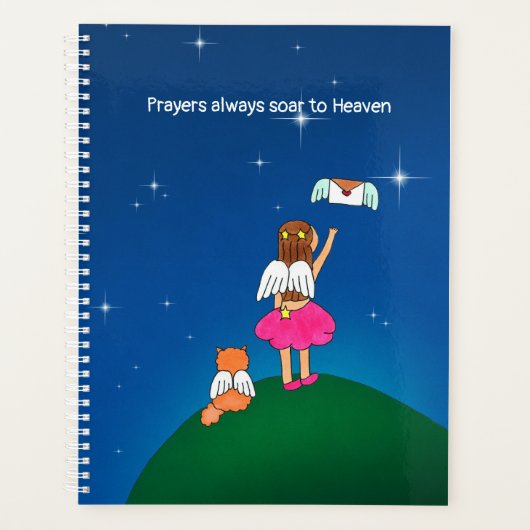 Prayers Soar to Heaven Planner (Voorkant)