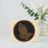 PRAYHANDEN BRIEFKAART (Staand voorkant)