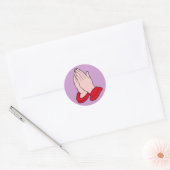 PRAYHANDEN RONDE STICKER (Envelop)