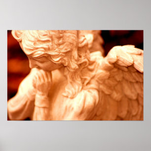 Praying Angel Poster