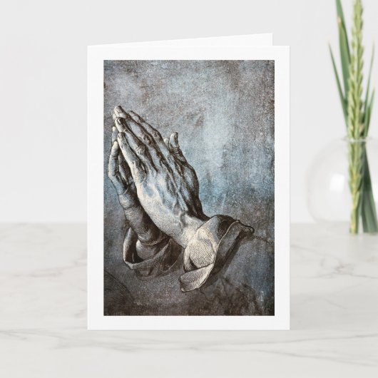 Praying Hands, Albrecht Durer Kaart (Voorkant)