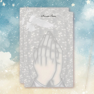 Praying Hands Briefpapier