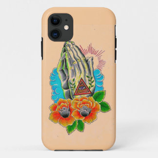 praying hands iPhone 11 hoesje