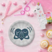 Praying Heart Papieren Bordje (Feest)