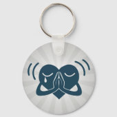 Praying Heart Sleutelhanger (Voorkant)