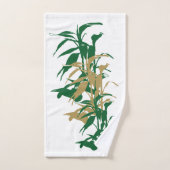 Praying Mantis Bamboo Oerwoud Bad Handdoek (Handdoek)