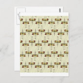 Praying Mantis Briefkaart (Voorkant / Achterkant)