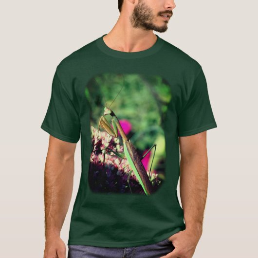 Praying Mantis Insect T-shirt (Voorkant)