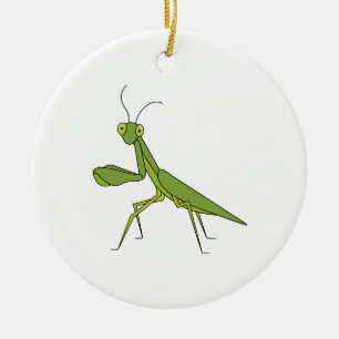 Praying Mantis Keramisch Ornament