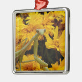 Praying Mantis Metalen Ornament (Links)