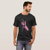 Praying Mantis Tye Die Insects Bugs Love Praying M T-shirt (Voorkant volledig)